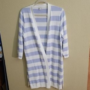 Talbots Open Front Cardigan Size M